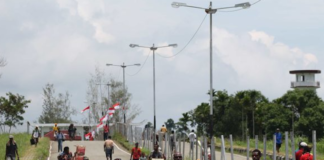 Wutung PNG border post