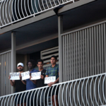 Australian detainees protest