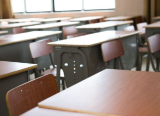 Empty classroom