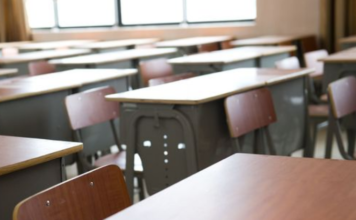 Empty classroom