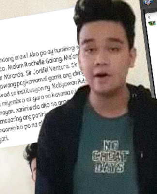 Campus journalist ‘forced’ to apologise for criticising Duterte over virus online