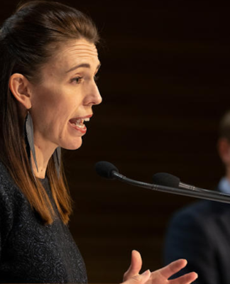 NZ PM Jacinda Ardern