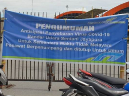 Jayapura airport closure