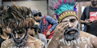Papuan protesters