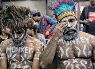 Papuan protesters