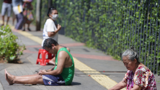 Jakarta physical distancing