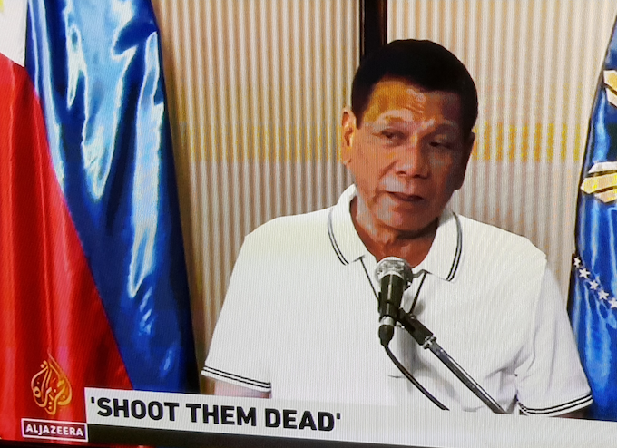 duterte s shoot them dead virus order to troops slammed as dangerous asia pacific report duterte s shoot them dead virus order