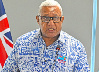 Fiji PM Voreqe Bainimarama