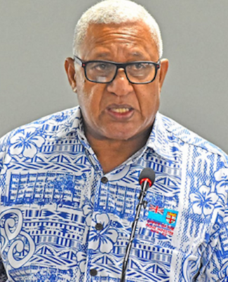 Fiji PM Voreqe Bainimarama
