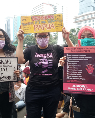 63 political prisoners in Indonesia file urgent appeals amid virus pandemic Women protest
