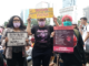 Women protest