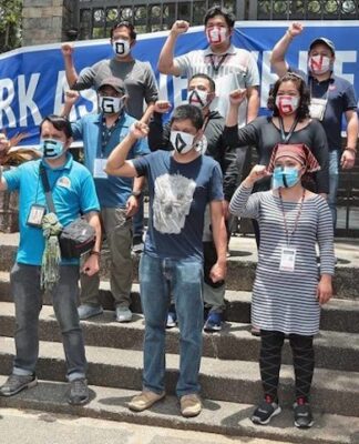 Baguio protest