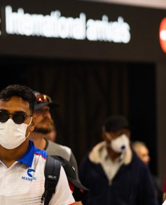 Auckland Airport travellers