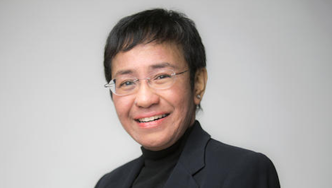 Rappler chief executive Maria Ressa