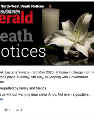 Death notice