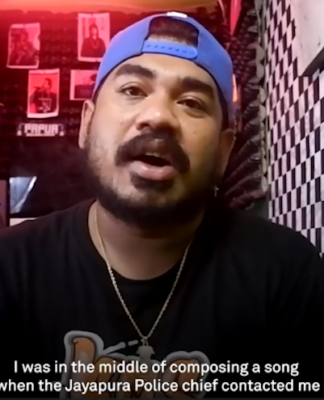 Papuan rapper Epo D'Fenomeno