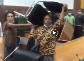 Timor Parliament clash