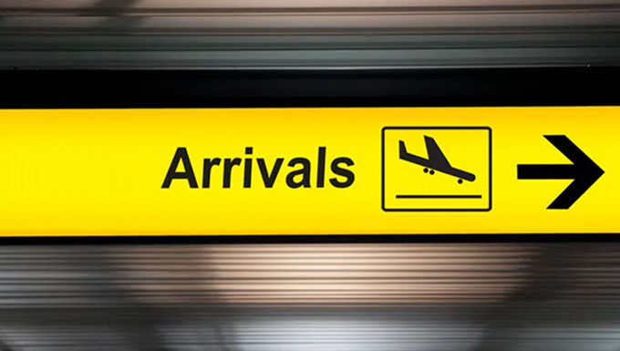 International arrivals NZ