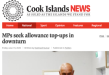 Cook Islands News article 19-6-20