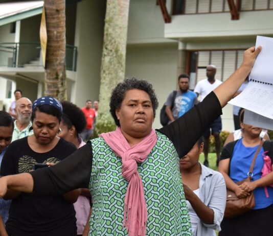 USP student and staff protest