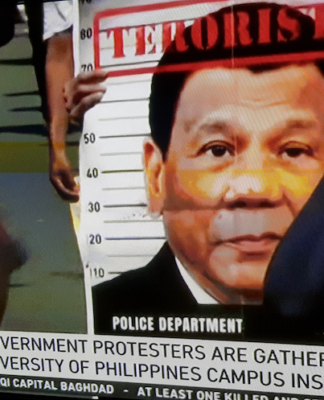 Duterte again calls for return of death penalty by lethal injection Rodrigo Duterte poster