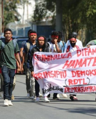 Timor-Leste protest