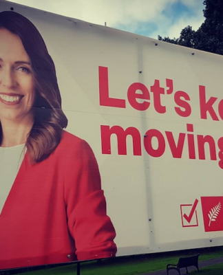 Voting is an essential service too. Why NZ can’t be afraid to go to the polls NZ election 2020 hoarding