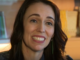 Jacinda Ardern with TP