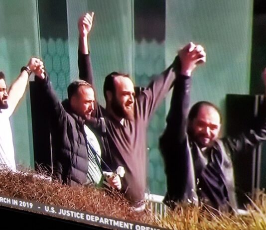 Jubilation over terrorist sentence