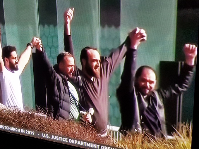 Jubilation over terrorist sentence