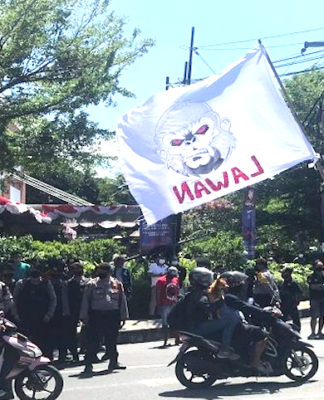 Papuan students in Bali protest over New York pact – demand freedom Papuan student protest Bali