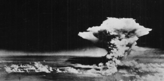Hiroshima atomic cloud