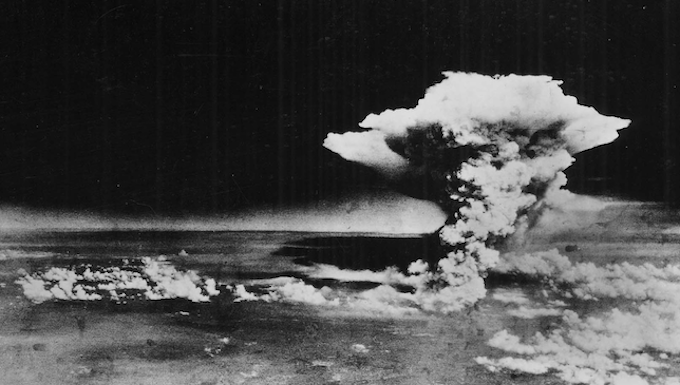 Hiroshima atomic cloud