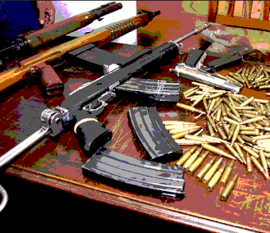 Smuggled PNG weapons