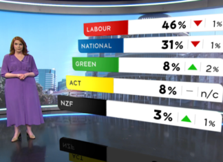 1 News Colmar Brunton poll