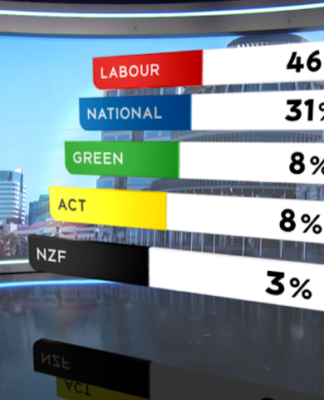 1 News Colmar Brunton poll