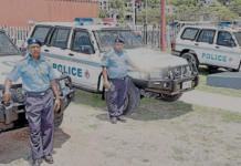 PNG new police vehicles