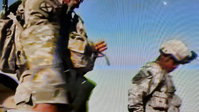 "Blooding' by SAS soldiers