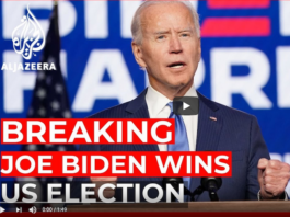 Joe Biden wins election