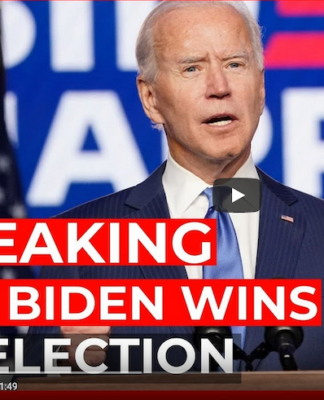 Joe Biden wins election