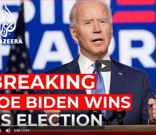 Joe Biden wins election
