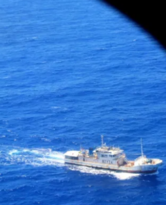 Suspicious fishing vessels