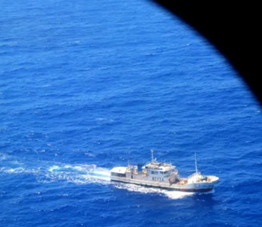 Suspicious fishing vessels