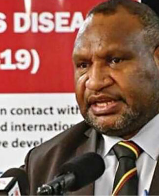 PNG PM James Marape - Huli