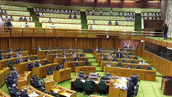 PNG Parliament chamber