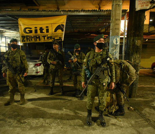 Philippine military