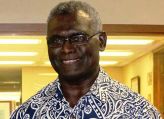 Prime Minister Manasseh Sogavare