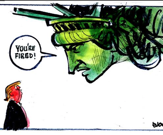 Malcolm Evans cartoon