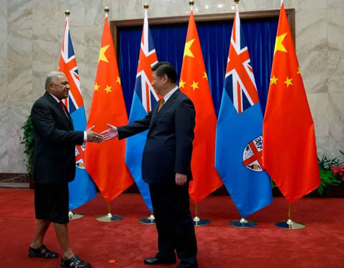 Bainimarama and Xi