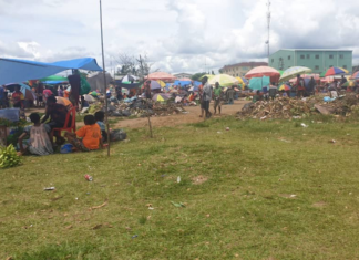 Kerema open air market